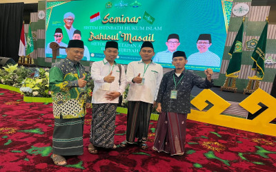 Pengurus Cabang Nahdlatul Ulama (PCNU) Pekanbaru Ikuti Seminar Sistem Istimbath Hukum dan Bahtsul Masail